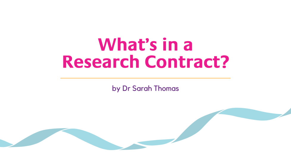 Whats In A Research Contract
